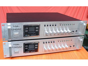 TOA-1240AF 带屏显USB/FM/SD音源定压功放